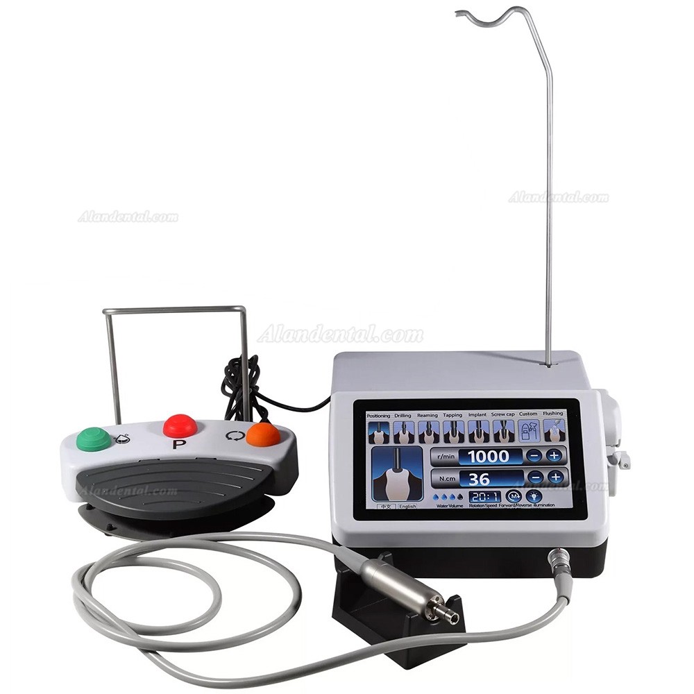 WJ YWJ-DP180 Dental LED Implant Motor Surgical System +20:1 20:1 Surgical Handpiece